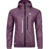 Outlet Blouson Ski Swisswool Piz Boè Jacket W Wild Berry Femme Veste De Ski Femme|Veste De Ski