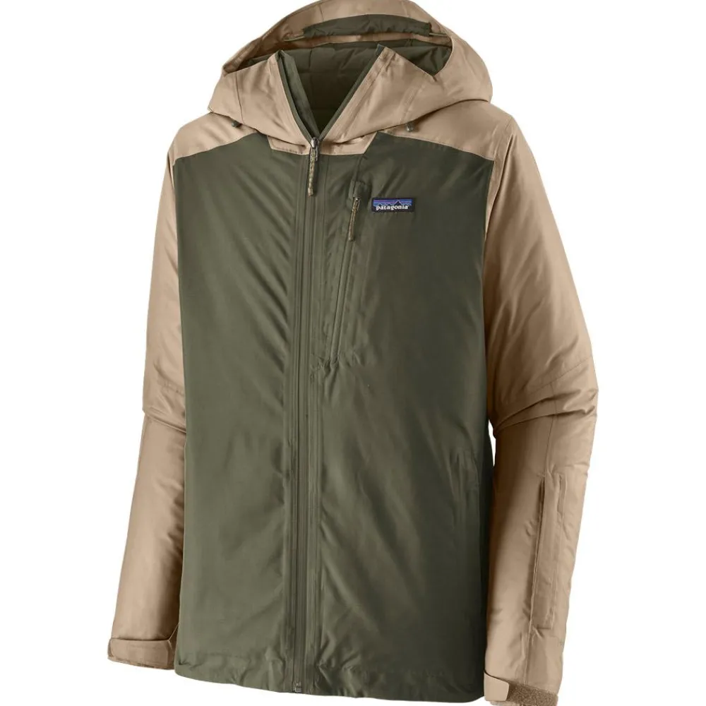 Veste De Ski Homme|Veste De Ski<Patagonia Blouson Ski M's Insulated Powder Town Jacket Pine Needle Green