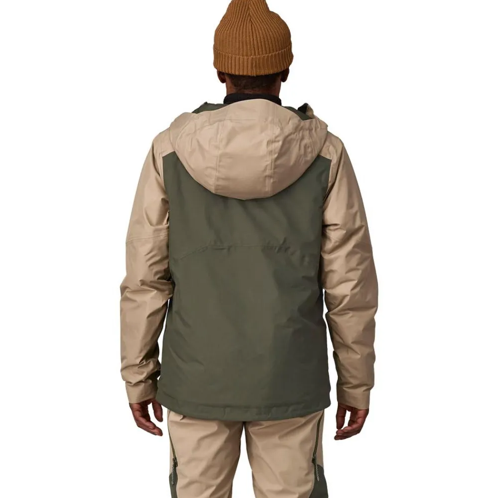 Veste De Ski Homme|Veste De Ski<Patagonia Blouson Ski M's Insulated Powder Town Jacket Pine Needle Green