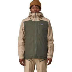 Veste De Ski Homme|Veste De Ski<Patagonia Blouson Ski M's Insulated Powder Town Jacket Pine Needle Green