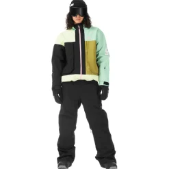 Sale Blouson Ski Citrik W Patchwork Patchwork Femme Veste De Ski Femme|Veste De Ski