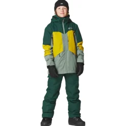 Best Blouson Ski Cossmo Ponderosa Pine Golden Enfant Veste De Ski Enfant|Veste De Ski