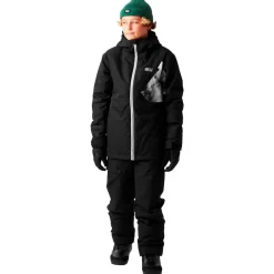 Hot Blouson Ski Daumy Jkt Black Enfant Veste De Ski Enfant|Veste De Ski