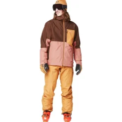 Hot Blouson Ski Nitric Chicory Cedar Brown Homme Veste De Ski|Veste De Ski Homme