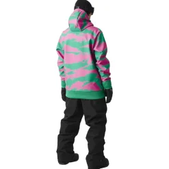 Outlet Blouson Ski Parker Printed Retro Bliss Print Homme Veste De Ski|Veste De Ski Homme