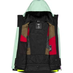 Clearance Blouson Ski Seakrest Silt Green Orchid Acid Femme Veste De Ski Femme|Veste De Ski