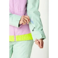 Clearance Blouson Ski Seakrest Silt Green Orchid Acid Femme Veste De Ski Femme|Veste De Ski
