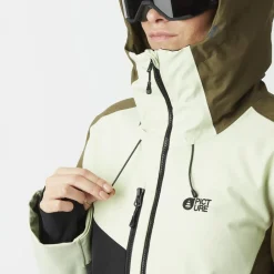Clearance Blouson Ski Seen Tobacco Femme Veste De Ski|Veste De Ski Femme