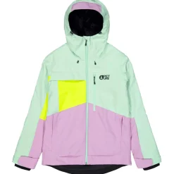 Blouson Ski Seen Silt Green Acid Lime Femme Veste De Ski Femme|Veste De Ski