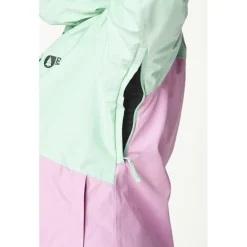 Blouson Ski Seen Silt Green Acid Lime Femme Veste De Ski Femme|Veste De Ski