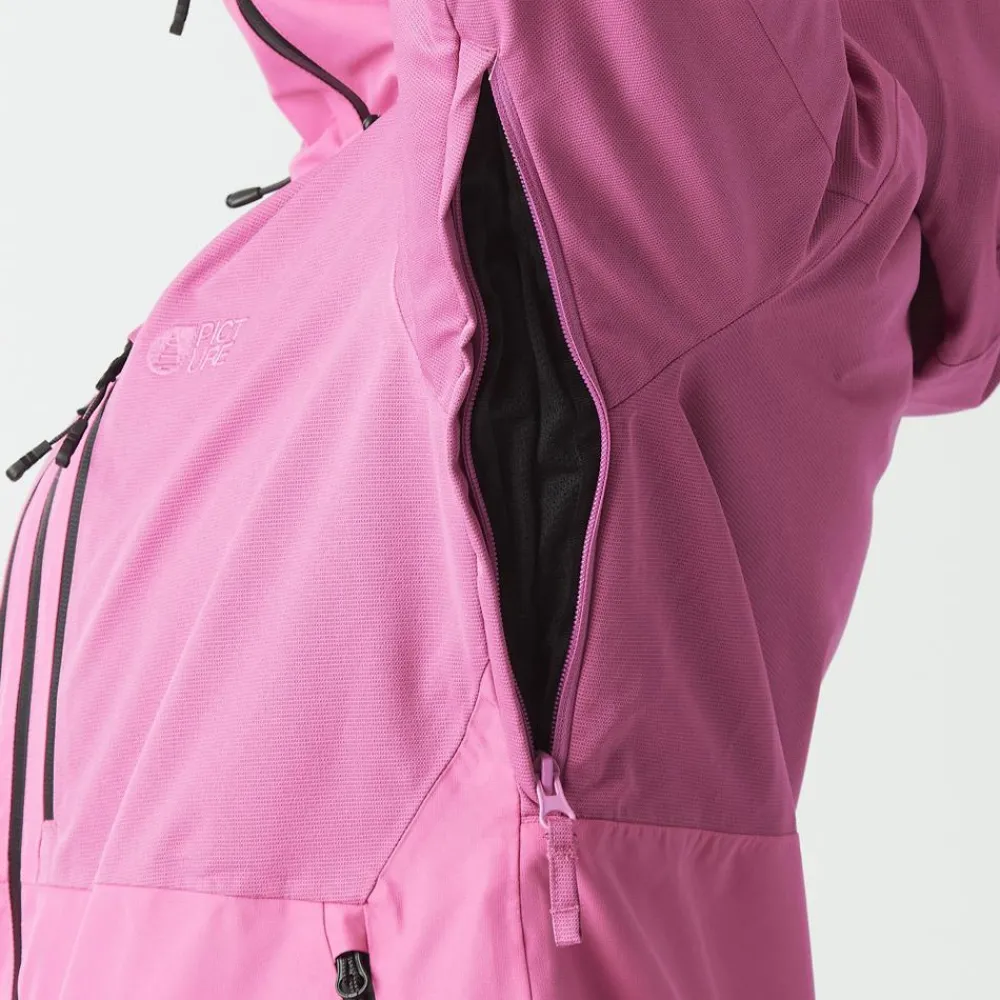 Online Blouson Ski Sygna Super Pink Femme Veste De Ski|Veste De Ski Femme