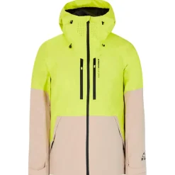 Veste De Ski Homme|Veste De Ski<Protest Blouson Ski Prtbakie Snowjacket Limone