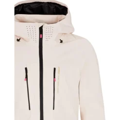 Discount Blouson Ski Prtbeverly Snowjacket Kitoffwhite Femme Veste De Ski Femme|Veste De Ski