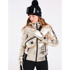 New Blouson Ski Prtcortina 24 Snowjacket Metal Femme Veste De Ski Femme|Veste De Ski