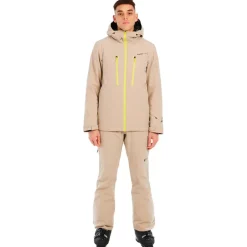Outlet Blouson Ski Prttimothy Snowjacket Bamboobeige Homme Veste De Ski Homme|Veste De Ski