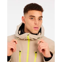 Outlet Blouson Ski Prttimothy Snowjacket Bamboobeige Homme Veste De Ski Homme|Veste De Ski