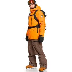 Veste De Ski Homme|Veste De Ski<Quiksilver Blouson Ski Mission Solid Orange Pepper