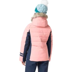 Outlet Blouson Ski Girl Polydown Jkt Cooper Pink Enfant Veste De Ski Enfant|Veste De Ski