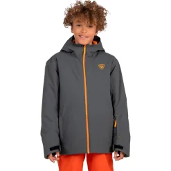 Discount Blouson Ski Jr Strawpile Jkt Onyx Grey Enfant Veste De Ski Enfant|Veste De Ski