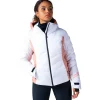 Discount Blouson Ski W Courbe White Femme Veste De Ski Femme|Veste De Ski