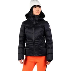 Veste De Ski Femme|Veste De Ski<Rossignol Blouson Ski W Joseray Down Jkt Black