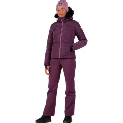 Blouson Ski W Staci Pearly Mulberry Femme Veste De Ski|Veste De Ski Femme