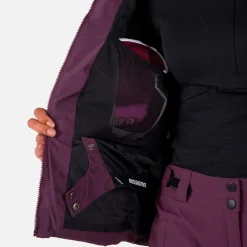 Blouson Ski W Staci Pearly Mulberry Femme Veste De Ski|Veste De Ski Femme