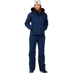 Sale Blouson Ski W Staci Insulated Jacket Dark Navy Femme Veste De Ski Femme|Veste De Ski