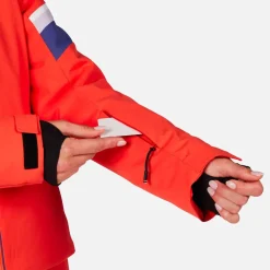 Veste De Ski Femme|Veste De Ski<Rossignol Blouson Ski W Strawpile Jkt Orange Flame