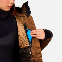 Veste De Ski Femme|Veste De Ski<Rossignol Blouson Ski W Ventina Bomber Bronze