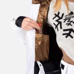 Discount Blouson Ski W Ventina Bomber Down Jkt White Femme Veste De Ski Femme|Veste De Ski