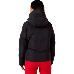 Discount Blouson Ski W Wispile Puffy Jkt Black Femme Veste De Ski Femme|Veste De Ski