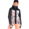 Blouson Ski Jetty Block Peach Pink Dreamy Picture Femme Veste De Ski Femme|Veste De Ski