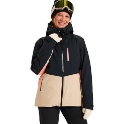 Veste De Ski Femme|Veste De Ski<Roxy Blouson Ski Peakside True Black