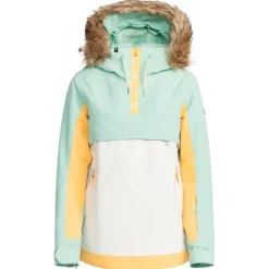 Veste De Ski Femme|Veste De Ski<Roxy Blouson Ski Shelter Cameo Green