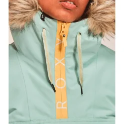 Veste De Ski Femme|Veste De Ski<Roxy Blouson Ski Shelter Cameo Green