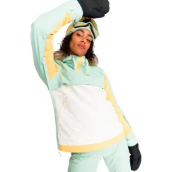 Veste De Ski Femme|Veste De Ski<Roxy Blouson Ski Shelter Cameo Green