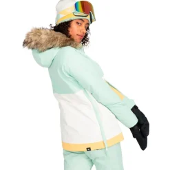 Veste De Ski Femme|Veste De Ski<Roxy Blouson Ski Shelter Cameo Green