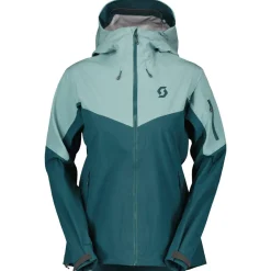 Veste De Ski Femme|Veste De Ski<Scott Blouson Ski Explorair 3L Jkt W North Mint Green Aruba Green