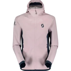 Veste De Ski Femme|Veste Randonnée<Scott Blouson Ski W's Explorair Hybrid Lt Sweet Pink Dark Blue