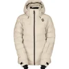 Discount Blouson Ski W's Ultimate Warm Jacket Dust White Femme Veste De Ski Femme|Veste De Ski