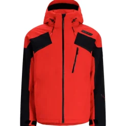 Discount Blouson Ski Leader Jkt Red Homme Veste De Ski Homme|Veste De Ski