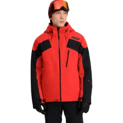 Discount Blouson Ski Leader Jkt Red Homme Veste De Ski Homme|Veste De Ski