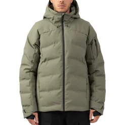 Online Blouson Ski Downhill Kaki Homme Veste De Ski Homme|Veste De Ski