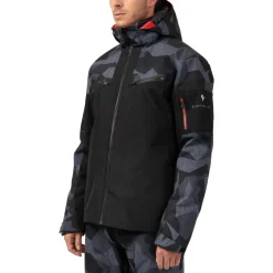 Outlet Blouson Ski Draggo Noir Homme Veste De Ski Homme|Veste De Ski