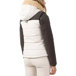 Best Blouson Ski Karoo Beige Clair Femme Veste De Ski|Veste De Ski Femme