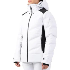 Sale Blouson Ski Kamino Blanc Femme Veste De Ski Femme|Veste De Ski