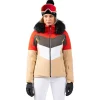 Veste De Ski Femme|Veste De Ski<Sun Valley Blouson Ski Kosmo Argile