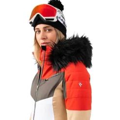 Veste De Ski Femme|Veste De Ski<Sun Valley Blouson Ski Kosmo Argile