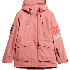 Veste De Ski Femme|Veste De Ski<Superdry Blouson Ski Ultimate Rescue Jacket W Ash Rose